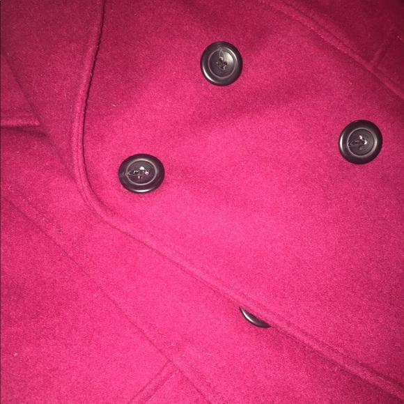 Cranberry Peacoat - Picture 3 of 4